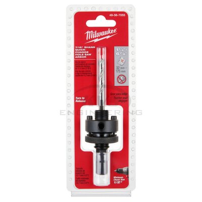 ก้านต่อดอกเจาะโฮลซอว์ MILWAUKEE 3/8" รุ่น 49-56-7055
