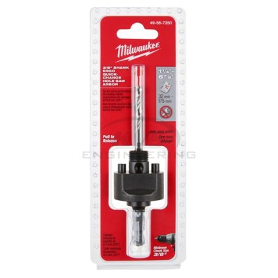 ก้านต่อดอกเจาะโฮลซอว์ MILWAUKEE 3/8" รุ่น 49-56-7250