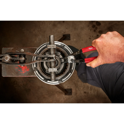 คีมถ่าง-หุบแหวน MILWAUKEE 2in1ปากงอ 45 องศา ขนาดกลาง รุ่น 48-22-6534