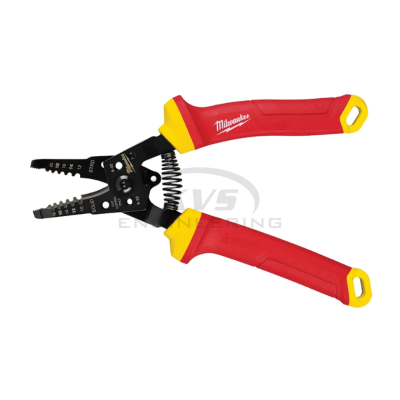คีมปอกสายไฟหุ้มฉนวนกันไฟฟ้า MILWAUKEE 1000 โวลต์ รุ่น 48-22-2214