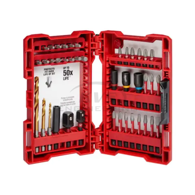 ชุดดอกเจาะและดอกไขควง MILWAUKEE 40 ชิ้น รุ่น 48-32-4006