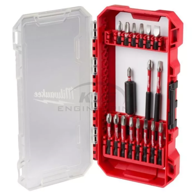 ชุดดอกไขควง MILWAUKEE SHOCKWAVE Impact Duty 18 ชิ้น รุ่น 48-32-4403