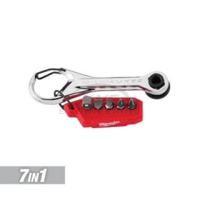 ชุดประแจพกพาอเนกประสงค์ MILWAUKEE 7 in 1 รุ่น 48-22-2950