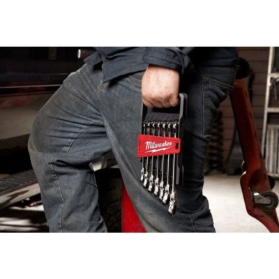 ชุดประแจรวมปรับหัวได้ MILWAUKEE 7 ชิ้น เมตริก รุ่น 48-22-9529