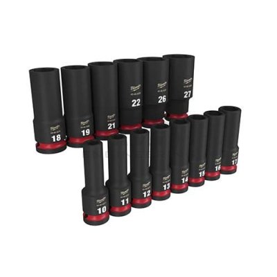 ชุดลูกบล็อกกระแทก MILWAUKEE 1/2" (13 ชิ้น) รุ่น 4932480456