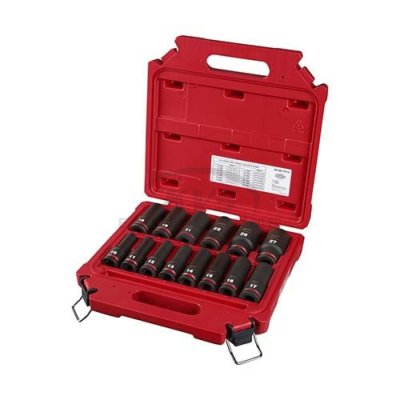 ชุดลูกบล็อกกระแทก MILWAUKEE 1/2" (13 ชิ้น) รุ่น 4932480456