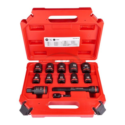 ชุดลูกบล็อกกระแทก MILWAUKEE 1/2" (13 ชิ้น) รุ่น 4932480456
