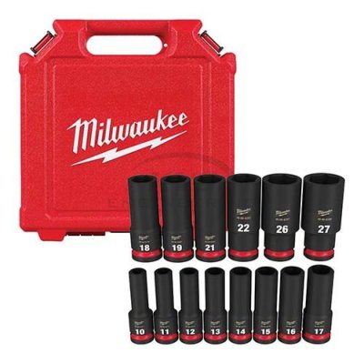 ชุดลูกบล็อกกระแทก MILWAUKEE 1/2" (13 ชิ้น) รุ่น 4932480456