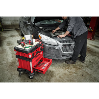 ชุดลูกบ๊อกซ์เดือยโผล่หกเหลี่ยม MILWAUKEE 3/8" 11 ชิ้น เมตริกซ์ รุ่น 48-22-9543