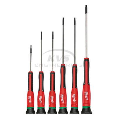 ชุดไขควงหัวทอร์ค MILWAUKEE Precision 6 ชิ้น รุ่น 48-22-2610