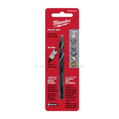 ดอกเจาะนำ MILWAUKEE 1/4" 4" Thunderbolt HSS รุ่น 49-56-8000