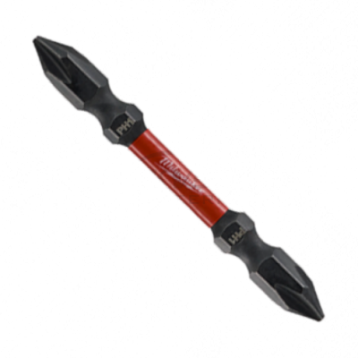 ดอกไขควง MILWAUKEE Double Ended (10 ดอก) PH1-65 มม.–PH3-110 มม.