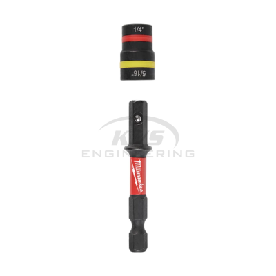 ดอกไขควงหัวบล็อกแม่เหล็ก MILWAUKEE 1/4" 5/16" QUIK-CLEAR 2-in-1 รุ่น 49-66-4541