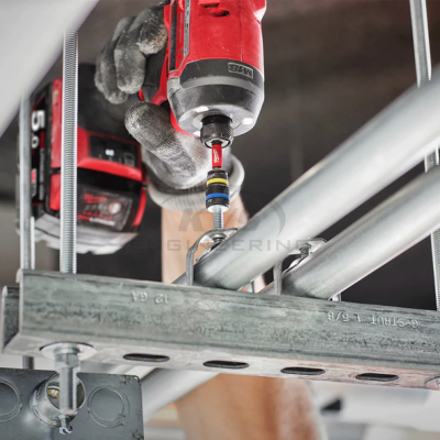 ดอกไขควงหัวบล็อกแม่เหล็ก MILWAUKEE 5/16" 3/8" QUIK-CLEAR 2-in-1 รุ่น 49-66-4544