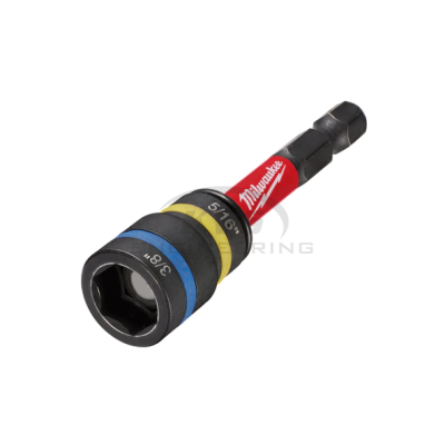 ดอกไขควงหัวบล็อกแม่เหล็ก MILWAUKEE 5/16" 3/8" QUIK-CLEAR 2-in-1 รุ่น 49-66-4544