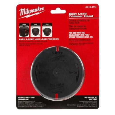 ตลับพร้อมเส้นเอ็นเล็มหญ้า MILWAUKEE 2 มม. 7.6 ม. รุ่น 49-16-2714