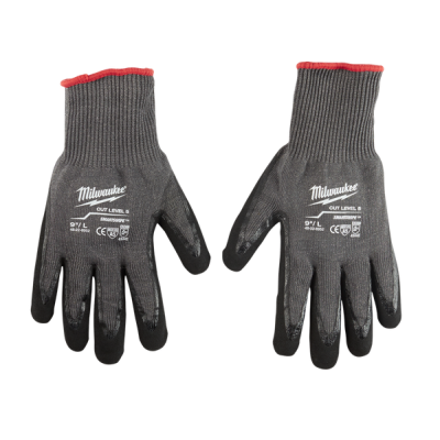 ถุงมือกันบาด MILWAUKEE Cut 5 Dipped Gloves M รุ่น 48-73-8651