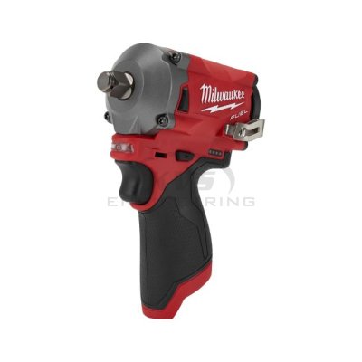 บล็อกกระแทกไร้สาย MILWAUKEE 12 โวลต์ 1/2" (ตัวเปล่า) รุ่น M12FIWF12-0C
