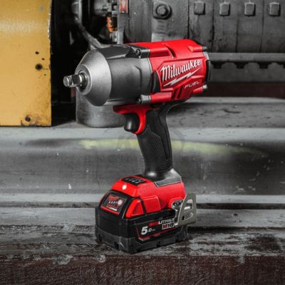 บล็อกกระแทกไร้สาย MILWAUKEE 18 โวลต์ 1/2" (ตัวเปล่า) รุ่น M18FHIWF12-502X