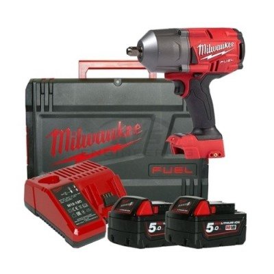 บล็อกกระแทกไร้สาย MILWAUKEE 18 โวลต์ 1/2" (ตัวเปล่า) รุ่น M18FHIWF12-502X