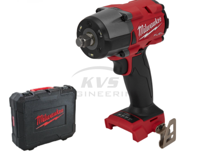 บล็อกกระแทกไร้สาย MILWAUKEE 18 โวลต์ 1/2" มิดทอร์ค (ตัวเปล่า) รุ่น M18FMTIW2F12-0X0