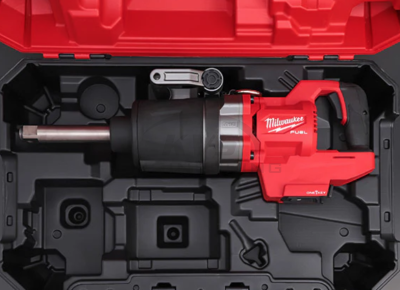 บล็อกกระแทกไร้สาย MILWAUKEE 18 โวลต์ 1" แรงบิดสูง แกนยาว ด้ามจับทรง D รุ่น M18ONEFHIWF1D-0C0