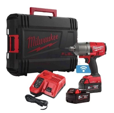 บล็อกกระแทกไร้สาย MILWAUKEE 18 โวลต์ 3/4" (ตัวเปล่า) รุ่น M18ONEFHIWF34-502XSA
