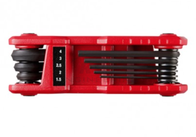 ประแจหกเหลี่ยมแบบพับเก็บ MILWAUKEE 8 ชิ้น รุ่น 48-22-2182