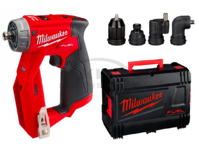 สว่านไขควงไร้สาย MILWAUKEE 12 โวลต์ พร้อมชุดหัวงานติดตั้ง (ตัวเปล่า) รุ่น 018365009