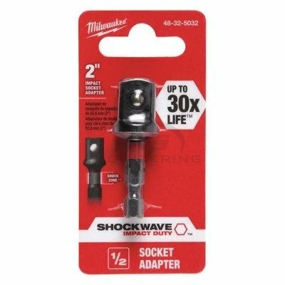 อะแดปเตอร์หัวบล็อก MILWAUKEE 1/2" แกนหกเหลี่ยม รุ่น 48-32-5034