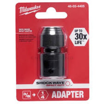 อะแดปเตอร์แปลงบล็อก MILWAUKEE 3/8" เป็น 1/4" รุ่น 48-03-4405
