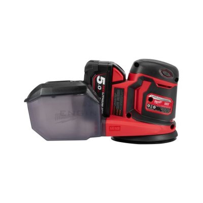 เครื่องขัดกระดาษทรายแบบลูกเบี้ยวไร้สาย MILWAUKEE 18 โวลต์ รุ่น M18BOS125-0X0