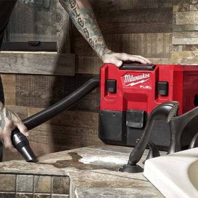เครื่องดูดฝุ่น แบบเปียก/แห้ง ไร้สาย MILWAUKEE 12 โวลต์ (ตัวเปล่า) รุ่น M12FVCL-0