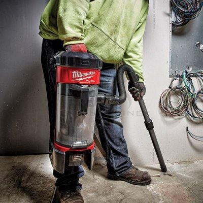 เครื่องดูดฝุ่นสะพายหลังไร้สาย MILWAUKEE 18 โวลต์ (ตัวเปล่า) รุ่น M18FBPV-0G0