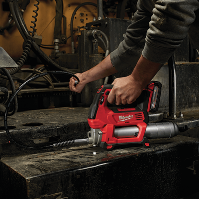 เครื่องอัดจารบีไร้สาย MILWAUKEE 18 โวลต์ รุ่น M18GG-0