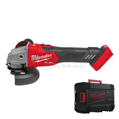 เครื่องเจียร MILWAUKEE 4" ไร้สายระบบเบรค 18 โวลต์ รุ่น M18FSAG100XB-0X0
