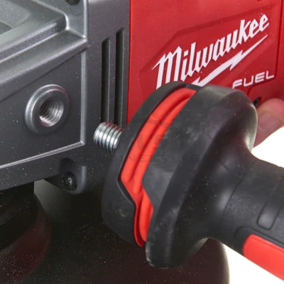 เครื่องเจียร MILWAUKEE 9" ไร้สาย 18 โวลต์ สวิทซ์ท้อง ระบบเบรค (ตัวเปล่า) รุ่น M18FLAG230XPDB-0C