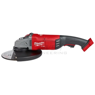 เครื่องเจียร MILWAUKEE 9" ไร้สาย 18 โวลต์ สวิทซ์ท้อง ระบบเบรค (ตัวเปล่า) รุ่น M18FLAG230XPDB-0C