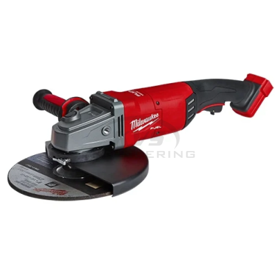 เครื่องเจียร MILWAUKEE 9" ไร้สาย 18 โวลต์ สวิทซ์ท้อง ระบบเบรค (ตัวเปล่า) รุ่น M18FLAG230XPDB-0C