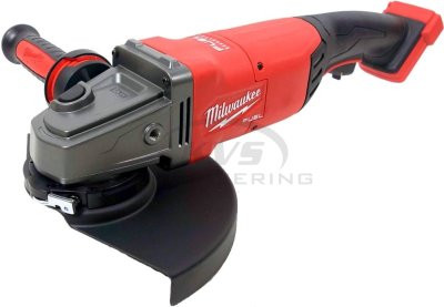 เครื่องเจียร MILWAUKEE 9" ไร้สาย 18 โวลต์ สวิทซ์ท้อง ระบบเบรค (ตัวเปล่า) รุ่น M18FLAG230XPDB-0C