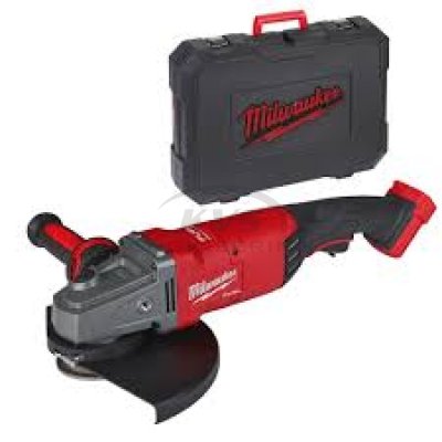 เครื่องเจียร MILWAUKEE 9" ไร้สาย 18 โวลต์ สวิทซ์ท้อง ระบบเบรค (ตัวเปล่า) รุ่น M18FLAG230XPDB-0C