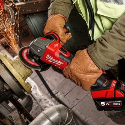 เครื่องเจียร ไร้สาย MILWAUKEE 18 โวลต์ ปรับความเร็วรอบได้ ระบบเบรค รุ่น M18FSAGV100XB-0X0