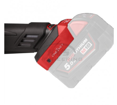 เครื่องเจียรคอตรงยาวไร้สาย MILWAUKEE 18 โวลต์ ปรับความเร็วรอบได้ (ตัวเปล่า) รุ่น M18FDGROVB-0X0