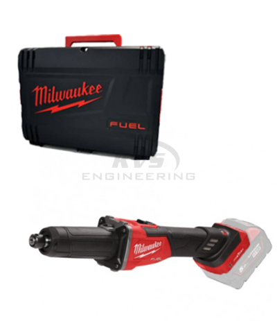 เครื่องเจียรคอตรงยาวไร้สาย MILWAUKEE 18 โวลต์ ปรับความเร็วรอบได้ (ตัวเปล่า) รุ่น M18FDGROVB-0X0