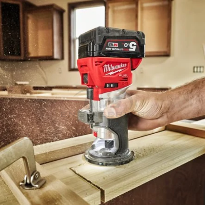 เครื่องเซาะร่องไร้สาย MILWAUKEE 18 โวลต์ (ตัวเปล่า) รุ่น M18FTR-0