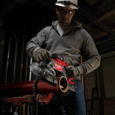 เลี่อยสายพานไร้สาย MILWAUKEE 18 โวลต์ (ตัวเปล่า) รุ่น M18CBS125-0