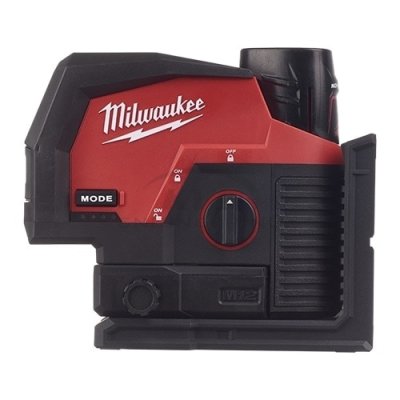 เลเซอร์วัดระดับและวางแนวดิ่ง (ตัวเปล่า) MILWAUKEE รุ่น M12CLLP-0C
