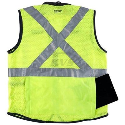 เสื้อเซฟตี้สะท้อนแสง-สีเหลือง MILWAUKEE รุ่น 48-73-5081