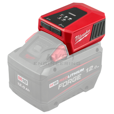 แท่นชาร์จ MILWAUKEE USB-C TOP-OFF รุ่น M18TC-0