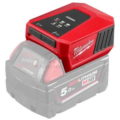แท่นชาร์จ MILWAUKEE USB-C TOP-OFF รุ่น M18TC-0